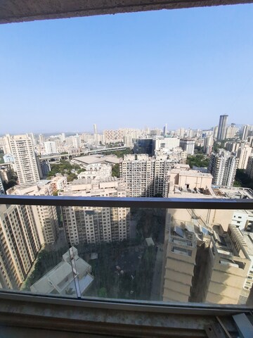Balcony in 1 BHK Apartment at Damji Shamji Mahavir Kalpavruksha Wing J Phase 2, Kasarvadavali – for Rent