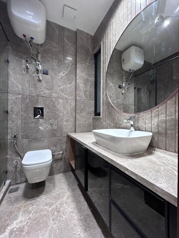 Bathroom in 4 BHK Builder Floor at New Friends Colony – for Rent