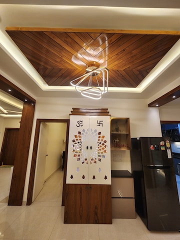 Kitchen in 3 BHK Apartment at Rajapushpa Atria, Gachibowli – for Rent
