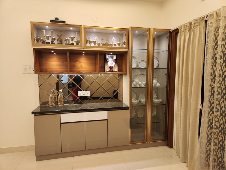 Bedroom, rajapushpa-atria 3 Bedroom 2100 Sq.Ft. Apartment In Gachibowli Hyderabad 8774051