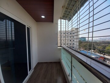 Balcony in 3 BHK Apartment at ASBL Spire, Kokapet – for Rent