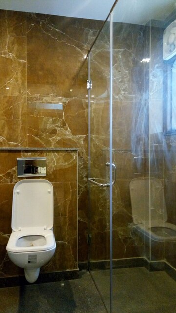Bathroom in 3 BHK Builder Floor at Shivalik Colony – for Rent