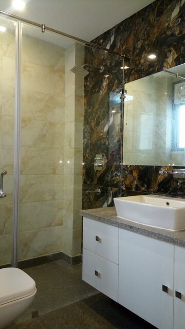Kitchen in 3 BHK Builder Floor at Shivalik Colony – for Rent