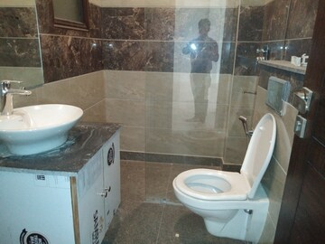 Bathroom in 3 BHK Builder Floor at Shivalik Colony – for Rent