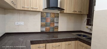 Kitchen in 2 BHK Builder Floor at Malviya Nagar – for Rent