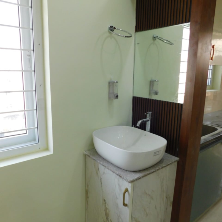 Bathroom, kondapur 2 Bedroom 1200 Sq.Ft. Builder Floor In Kondapur Hyderabad 8774083