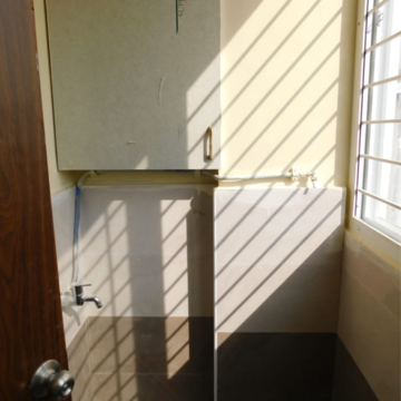 Staircase in 2 BHK Builder Floor at Kondapur – for Rent