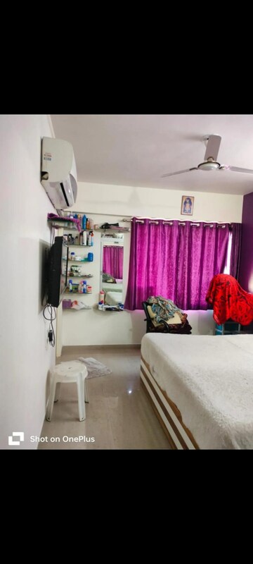 Living Room in 3 BHK Apartment at Savvy Solaris, Motera – for Rent