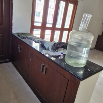 Kitchen in 3 BHK Builder Floor at Kondapur – for Rent