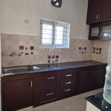 Kitchen in 3 BHK Builder Floor at Kondapur – for Rent