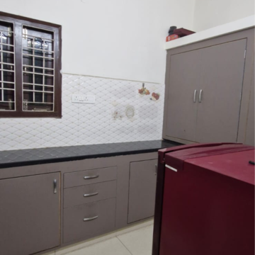 Kitchen in 2 BHK Builder Floor at Kondapur – for Rent