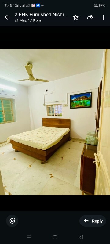 Living Room in 2 BHK Apartment at Nishtha Devsiddhi Lavish, Navrangpura – for Rent