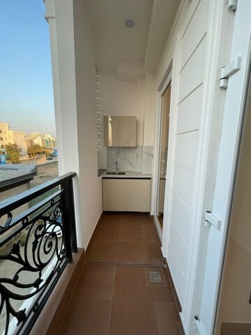 Balcony in 3 BHK Builder Floor at Unitech Arcadia, South City 2 – for Sale