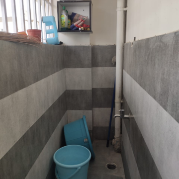 Bathroom in 3 BHK Builder Floor at Kondapur – for Rent