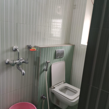 Bathroom in 3 BHK Builder Floor at Kondapur – for Rent