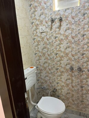Bathroom in 2 BHK Builder Floor at Sant Nagar – for Sale