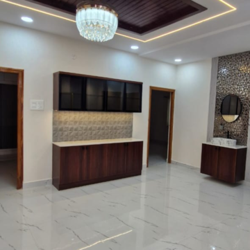 Living Room in 3 BHK Builder Floor at Kondapur – for Rent