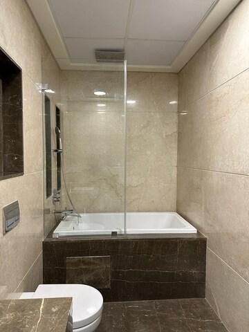 Bathroom in 3 BHK Apartment at Lokhandwala Minerva Mahalaxmi, Mahalaxmi – for Rent