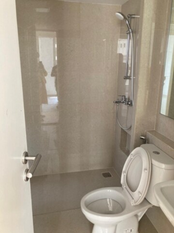 Bathroom in 2 BHK Apartment at Hiranandani Obelia The Walk, Ghodbunder Road – for Rent