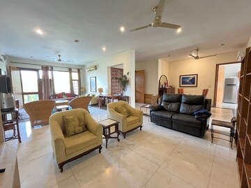 Living Room in 4 BHK Builder Floor at Sector 11 – for Rent