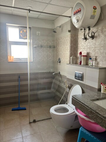 Bathroom in 3 BHK Apartment at Supertech Araville, Sector 79 – for Rent