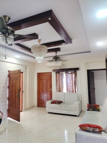 Living Room in 3 BHK Apartment at 5 Elements GR Luxuria, Hsr Layout – for Rent