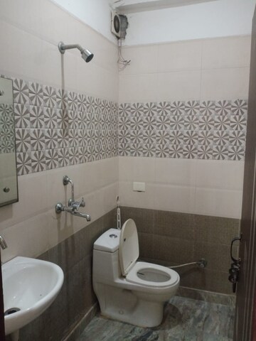 Bathroom in 3 BHK Builder Floor at Royal Homes Rajendra Park, Rajendra Park – for Rent