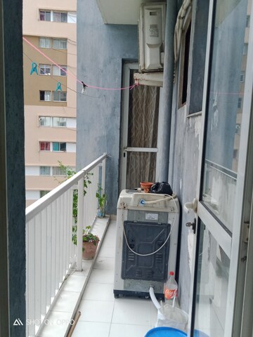 Balcony in 3 BHK Apartment at Unitech Heights, Rajarhat New Town – for Sale
