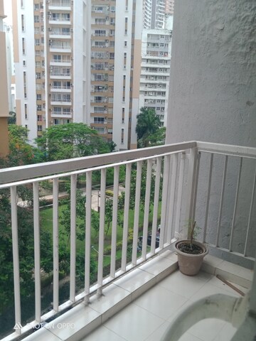 Balcony in 3 BHK Apartment at Unitech Heights, Rajarhat New Town – for Sale