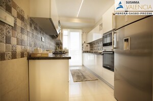 Kitchen in 3 BHK Apartment at Sushma Valencia, International Airport Road – for Sale