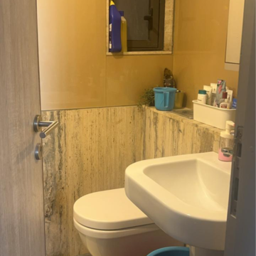 Bathroom in 2.5 BHK Apartment at Lodha Enchante, Wadala Truck Terminal – for Rent