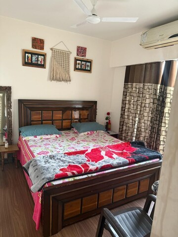 Bedroom in 3 BHK Apartment at Adani Samsara, Sector 60 – for Rent
