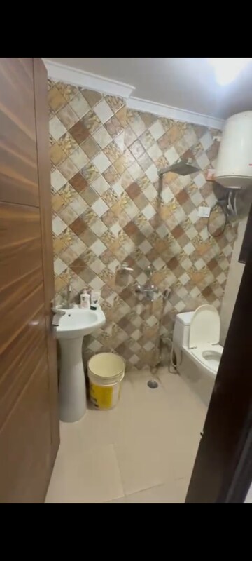 Bathroom in 2 BHK Builder Floor at Chattarpur – for Sale