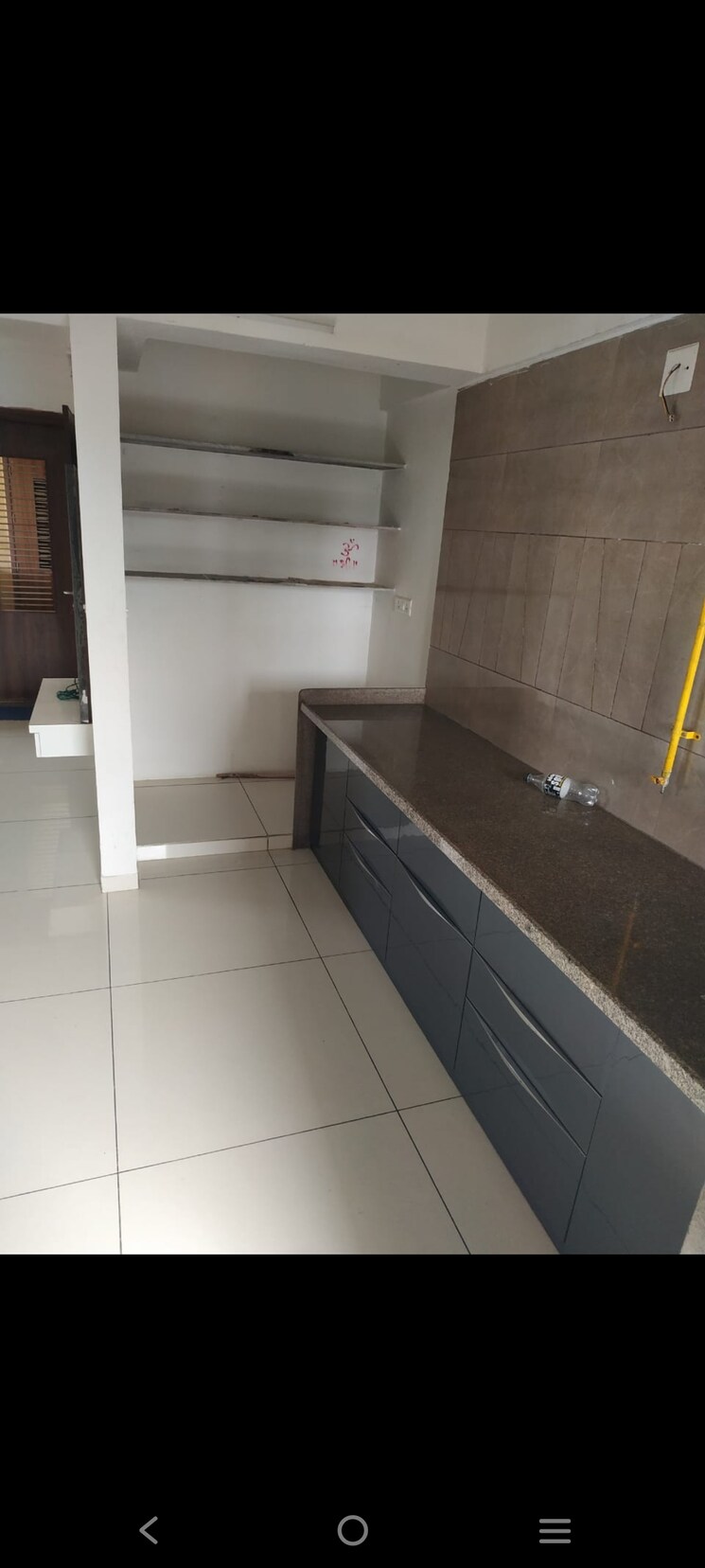 Kitchen, basil-skyline 2 Bedroom 1224 Sq.Ft. Apartment In Tragad Ahmedabad 8774406