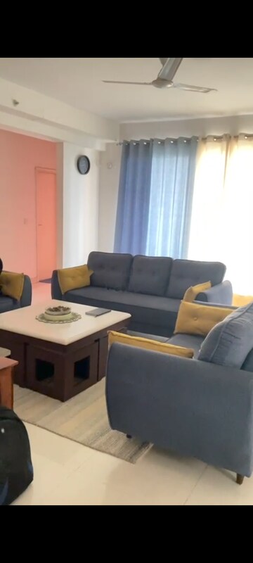 Living Room in 3 BHK Apartment at SS The Coralwood, Sector 84 – for Rent