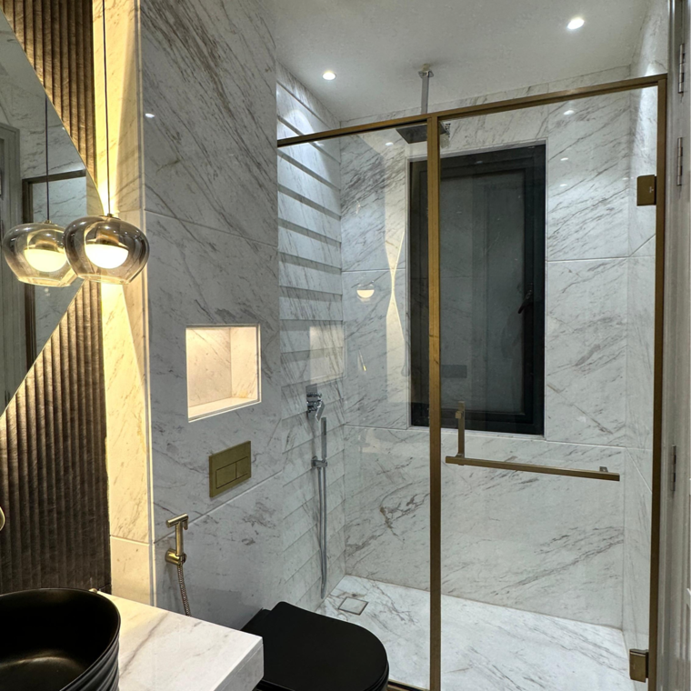 Bathroom, ansal-sushant-lok-i 4 Bedroom 300 Sq.Yd. Builder Floor In Sector 43 Gurgaon 8774493