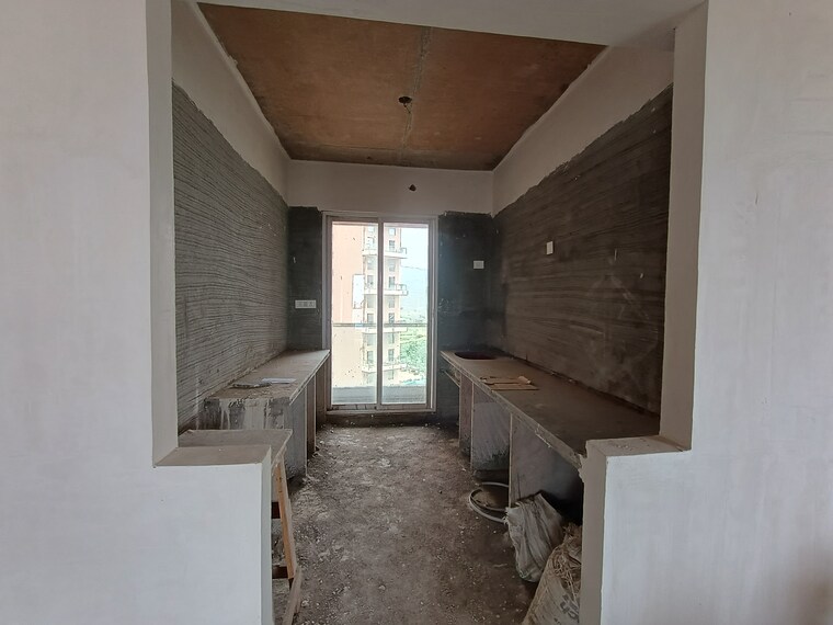 Kitchen, bhagwati-greens 3 Bedroom 1000 Sq.Ft. Apartment In Kharghar Navi Mumbai 8774617