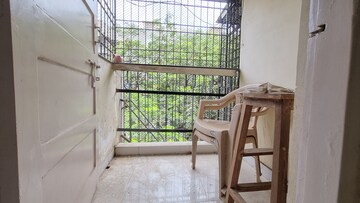 Balcony in 2 BHK Apartment at Nalanda CHS Malad , Malad West – for Rent