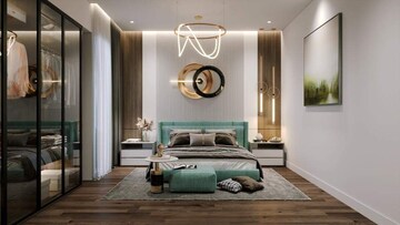 Bedroom in 2 BHK Apartment at The Century Garden, Bhankrota – for Sale