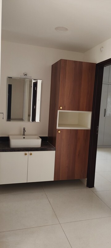 Bathroom in 3 BHK Apartment at My Home Tridasa, Tellapur – for Rent