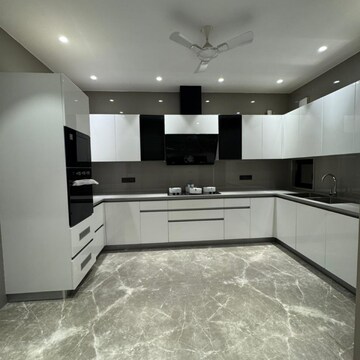 Kitchen in 4 BHK Builder Floor at Ansal Sushant Lok I, Sector 43 – for Sale