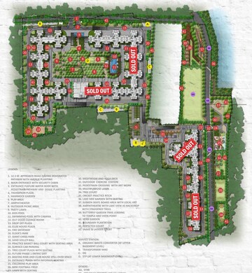 Master Plan in 2 BHK Apartment at Shriram 107 South East, Attibele – for Sale
