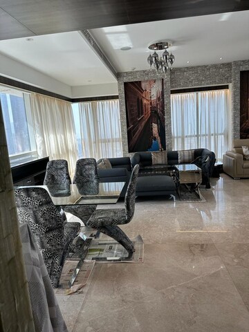 Living Room in 3 BHK Apartment at Indiabulls Sky Forest, Lower Parel – for Rent