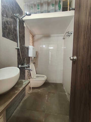 Bathroom in 1 BHK Apartment at Bachraj Landmark, Virar West – for Sale