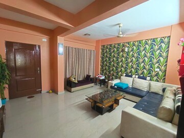 Living Room in 3 BHK Apartment at Asset Aura, Gunjur – for Rent