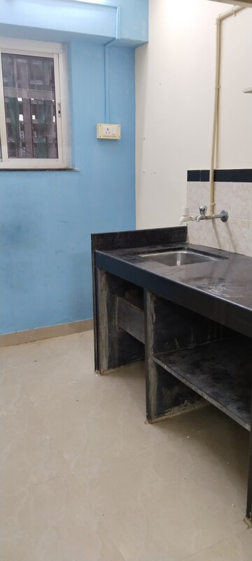 Kitchen in 1 BHK Apartment at MHADA Prakash Cotton Mill, Lower Parel – for Rent