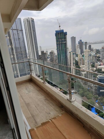 Balcony in 4 BHK Apartment at Indiabulls Sky Forest, Lower Parel – for Rent