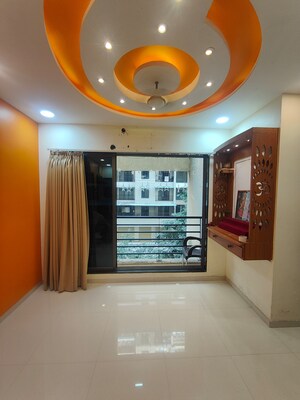 Living Room in 2 BHK Apartment at Blue Baron Zeal Regency, Virar West – for Sale