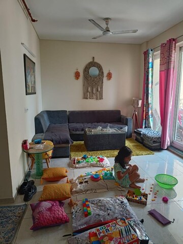 Living Room in 3 BHK Apartment at BPTP Spacio, Sector 37d – for Rent