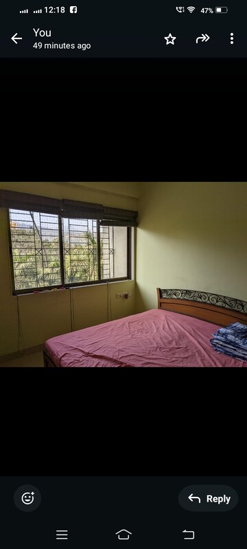 Bedroom in 2 BHK Apartment at Vijay Enclave, Waghbil – for Rent